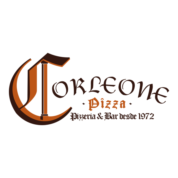 Corleone Pizza Logo PNG Vector