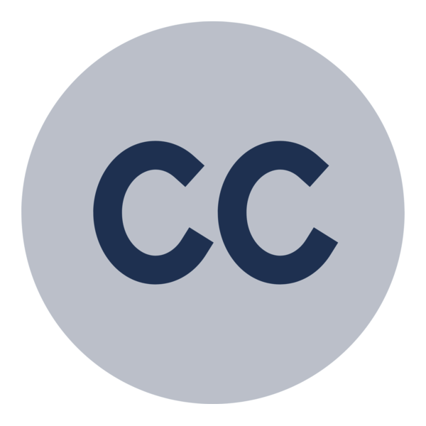 Creative commons (sharp duotone) Logo PNG Vector