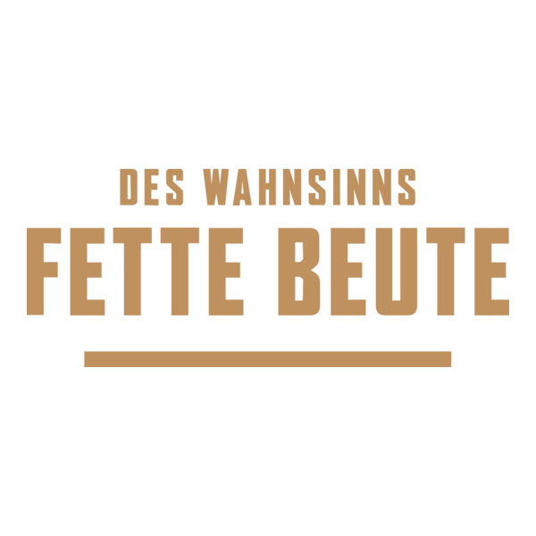 Des Wahnsinns Fette Beute Logo PNG Vector