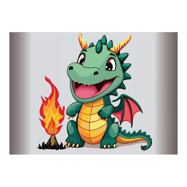 Dragon Logo PNG Vector