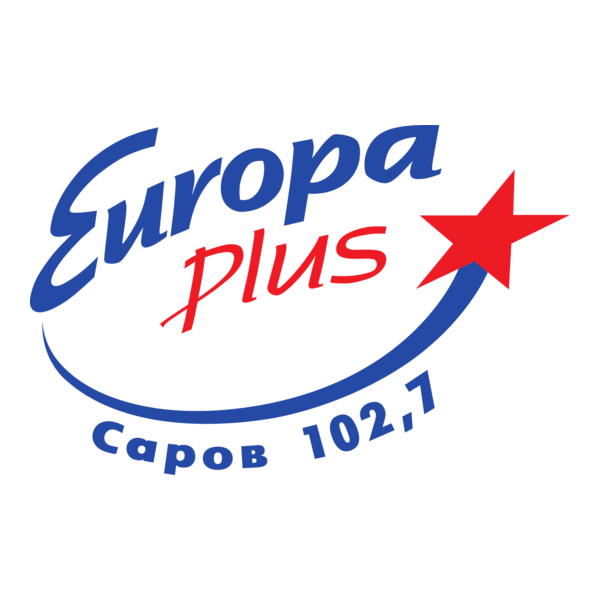 Europa Plus Sarov 102.7 FM Logo PNG Vector
