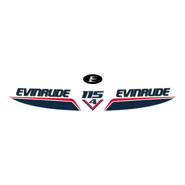 Evinrude V4 115 Logo PNG Vector