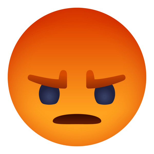 Facebook Reactions (Angry) Logo PNG Vector