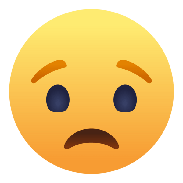 Facebook Reactions (Sad) Logo PNG Vector