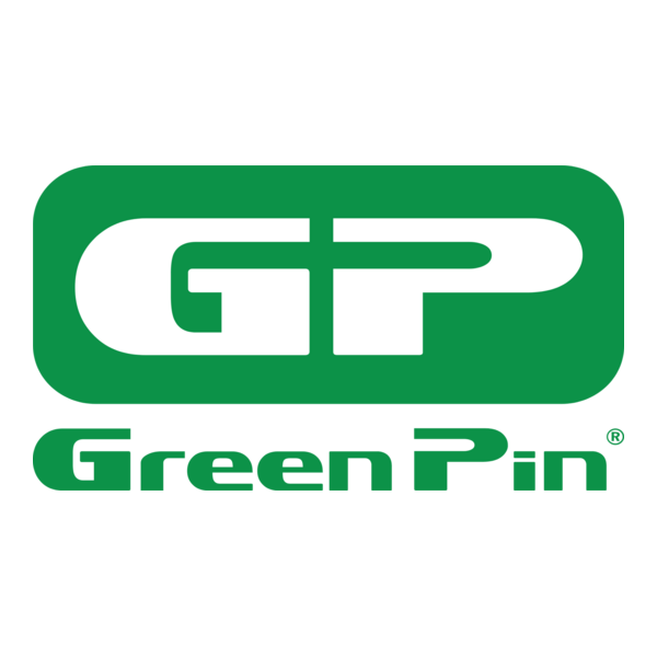 Green Pin Logo PNG Vector