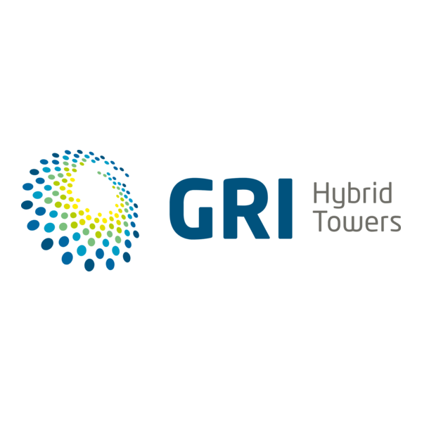 GRI Hybrid Towers Logo PNG Vector