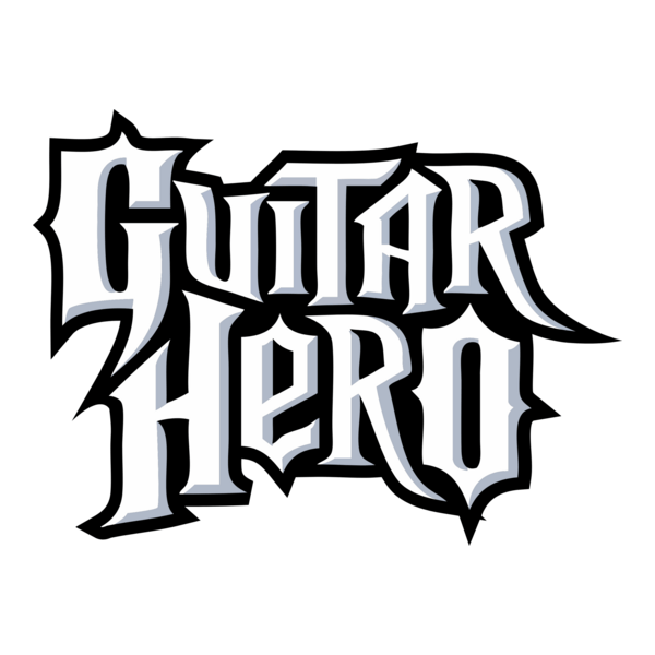 Guitar Hero Logo PNG Vector
