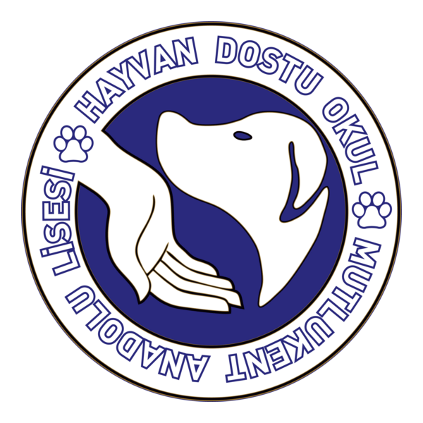 Hayvan Dostu Okul Logo PNG Vector