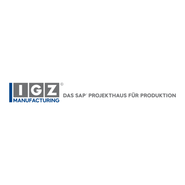 IGZ Manufacturing Logo PNG Vector