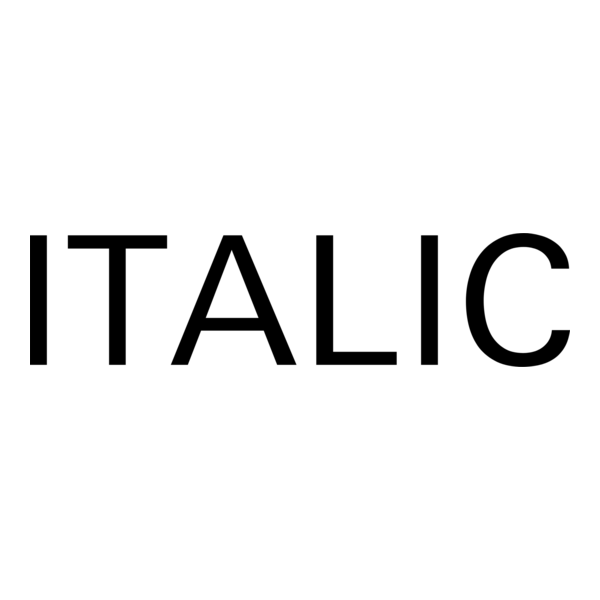 Italic Recordings Logo PNG Vector