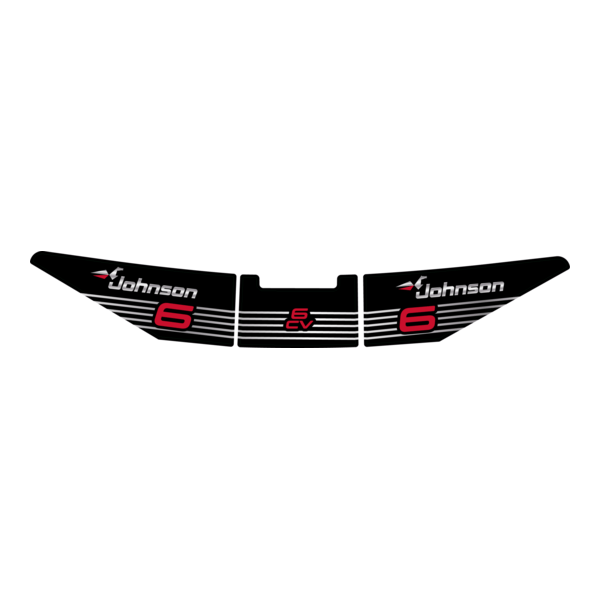 Johnson Outboard 6cv Decals Logo PNG Vector