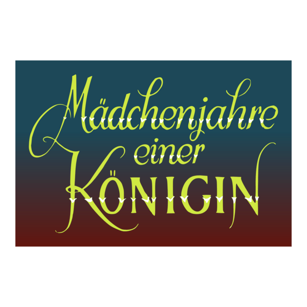 Maedchenjahre einer Koenigin Logo PNG Vector