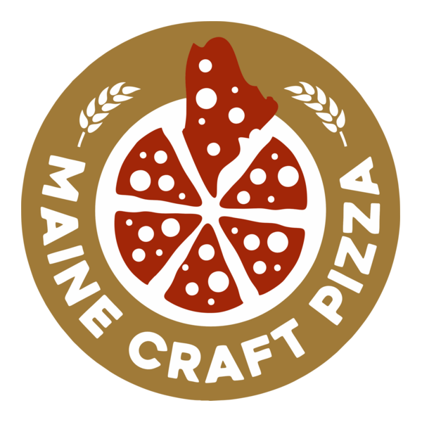 Maine Craft Pizza Logo PNG Vector