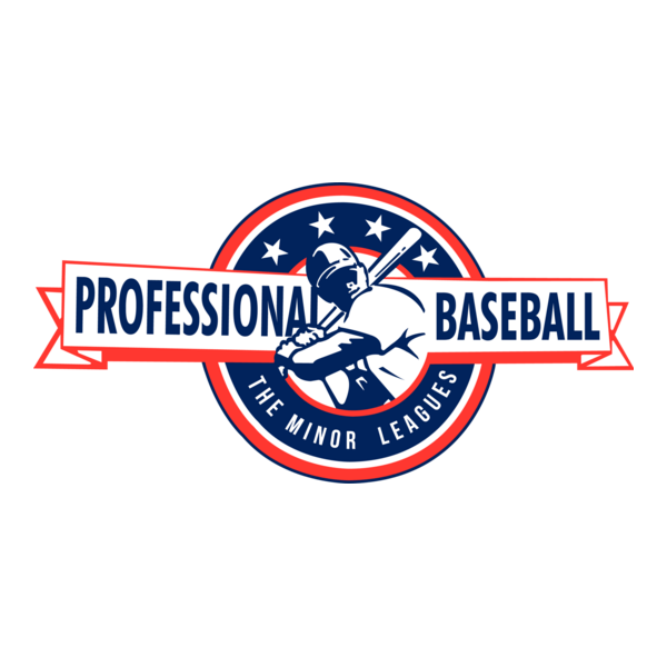 Minor League Baseball 1990s Logo PNG Vector