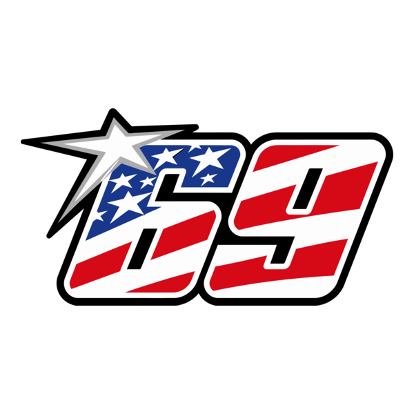 Nicky Hayden #69 Logo PNG Vector