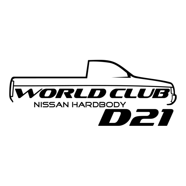 Nissan D21 Hard Body Logo PNG Vector