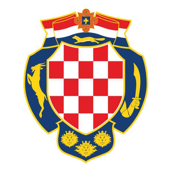 Old coat of arms Croatia Logo PNG Vector