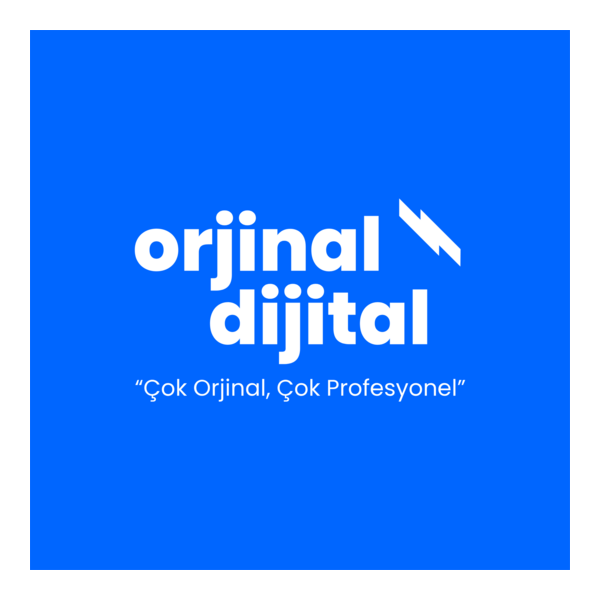 Orjinal Dijital Logo PNG Vector