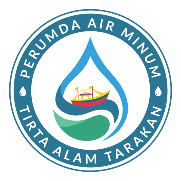 Perumda Tirta Alam Tarakan Logo PNG Vector
