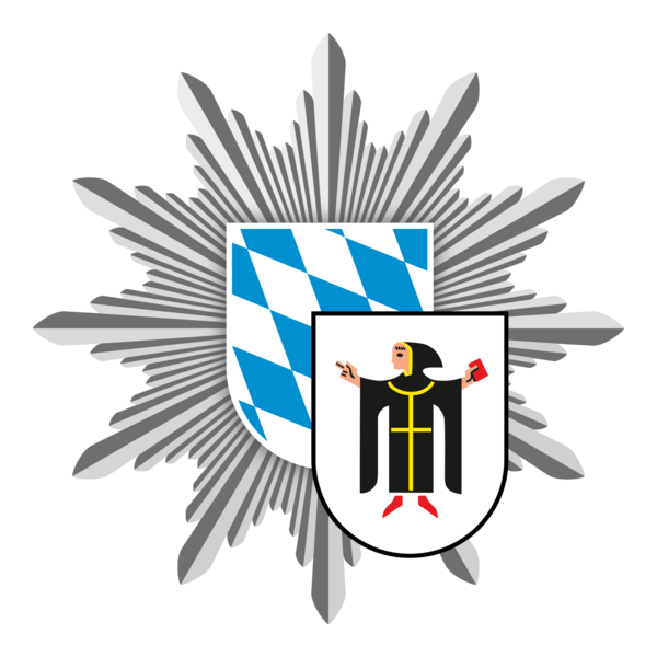 Polizeipräsidium München - Polizeistern Logo PNG Vector