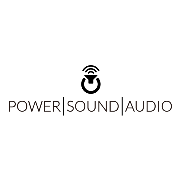 Power Sound Audio Logo PNG Vector