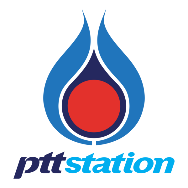 PTT Station Logo PNG Vector