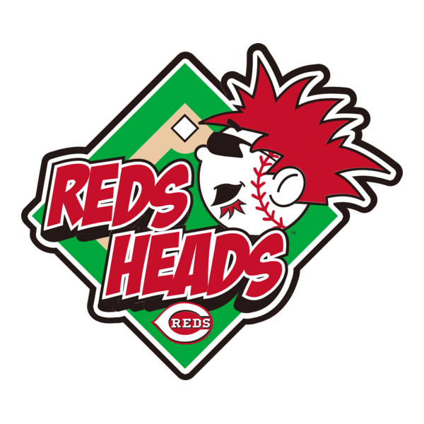 Reds Heads Logo PNG Vector