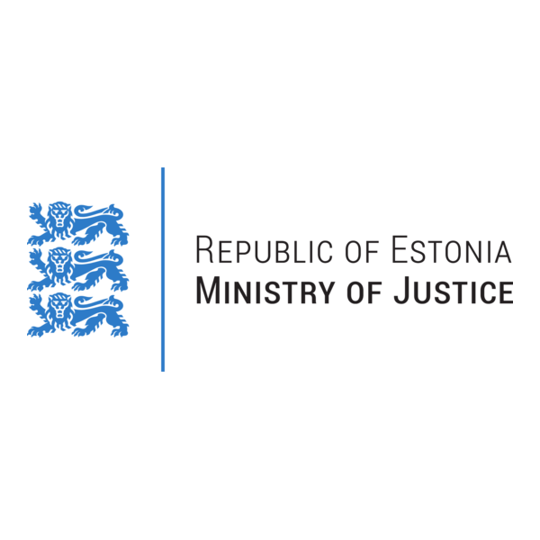 Republic of Estonia Ministry of Justice Logo PNG Vector