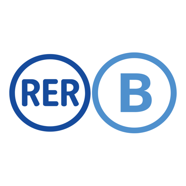 RER B Logo PNG Vector