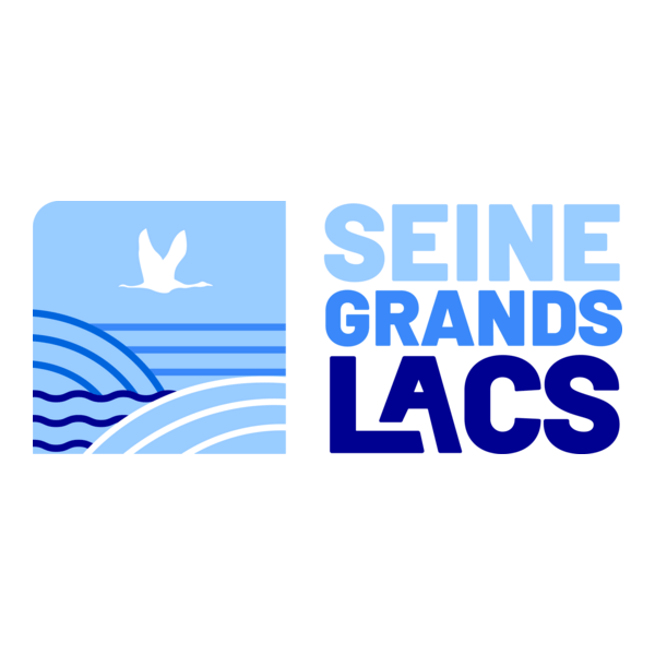 Seine Grands Lacs Logo PNG Vector
