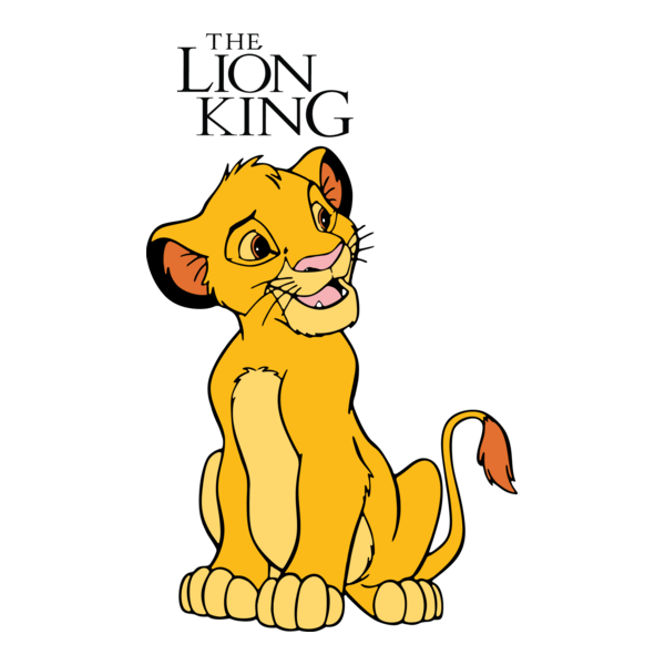 simba lion king Logo PNG Vector