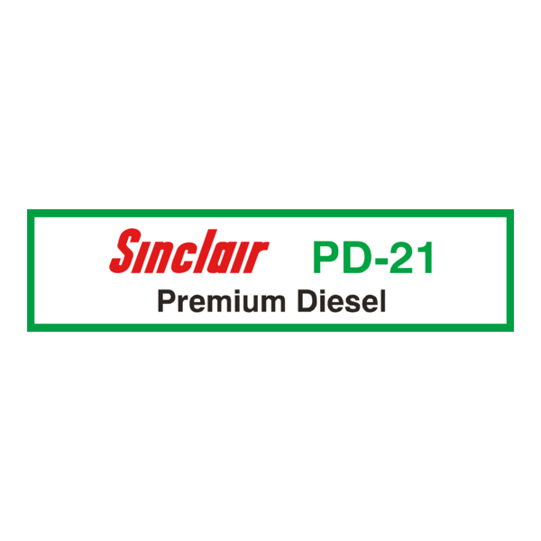 Sinclair PD-21 Premium Diesel Logo PNG Vector