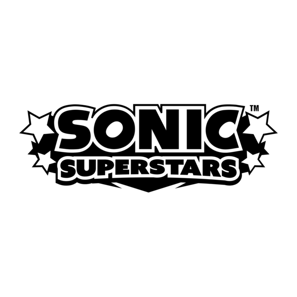 Sonic Superstars Logo PNG Vector