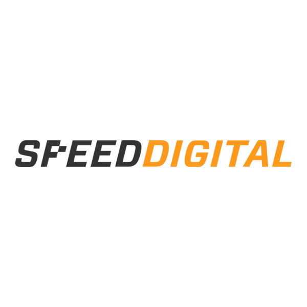 Speed Digital Logo PNG Vector