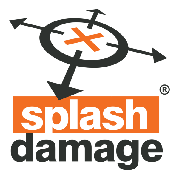 Splash Damage Logo PNG Vector