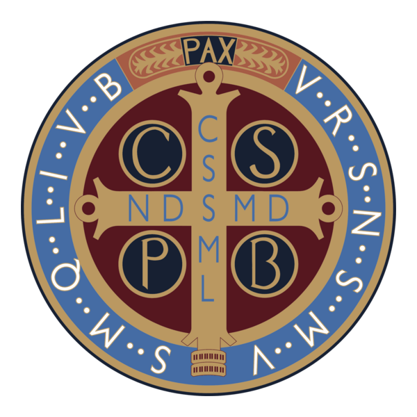 St Benedict Medal Logo PNG Vector