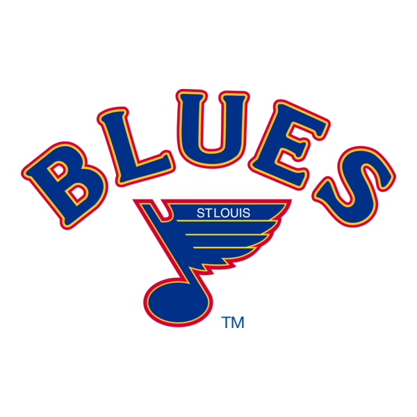 St. Louis Blues 1984-1987 Logo PNG Vector