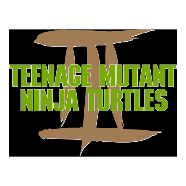 Teenage Mutant Ninja Turtles 3 Logo PNG Vector