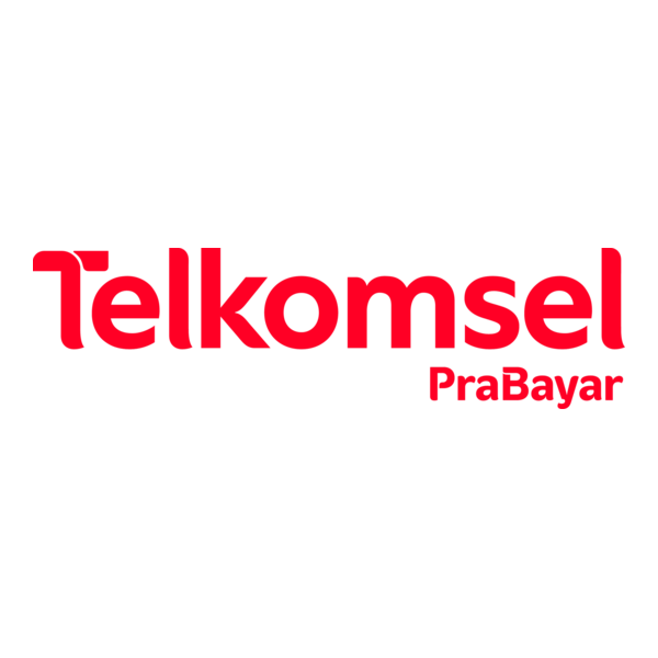 Telkomsel PraBayar Logo PNG Vector