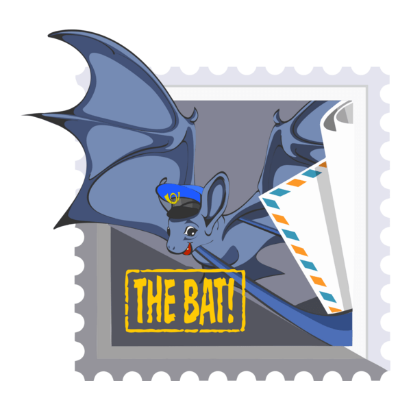 The Bat software Logo PNG Vector