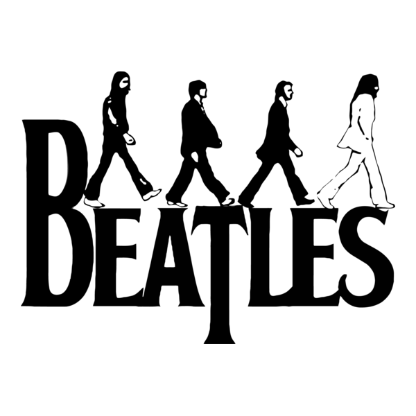 The Beatles Logo PNG Vector