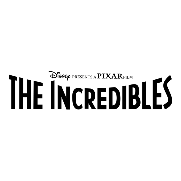 The Incredibles Logo PNG Vector