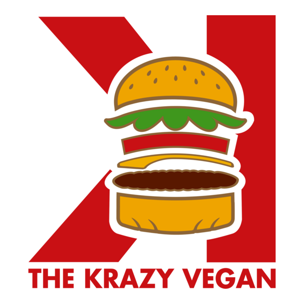 The Krazy Vegan Logo PNG Vector