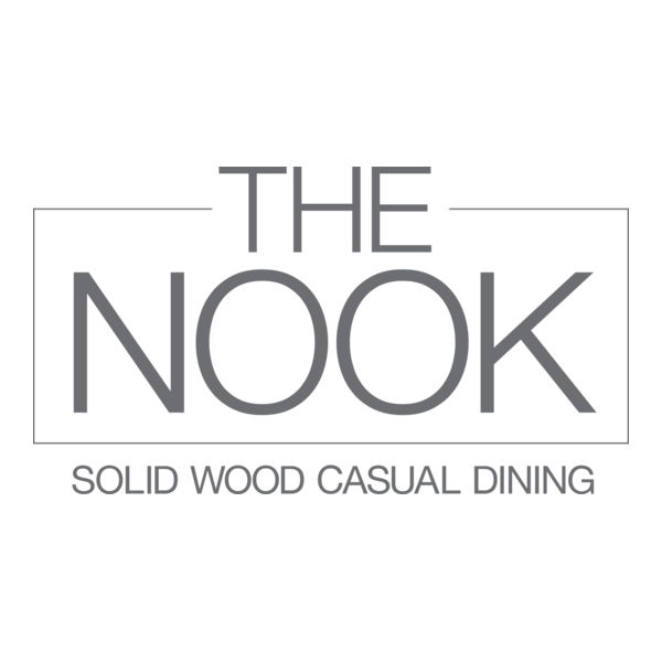 THE NOOK SOLID WOOD CASUAL DINING Logo PNG Vector