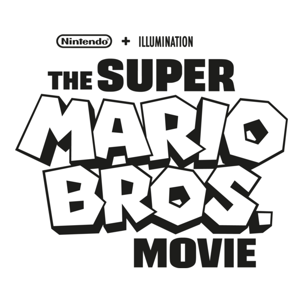 The Super Mario Bros Movie Logo PNG Vector