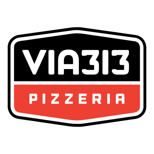 VIA 313 Pizzeria Logo PNG Vector