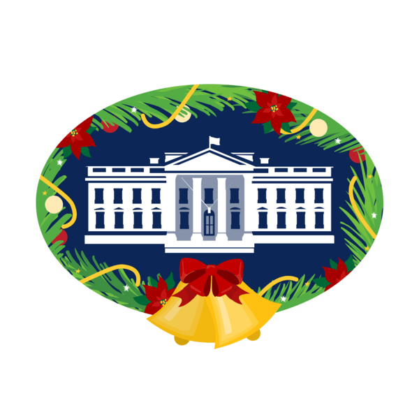 White House holiday Logo PNG Vector