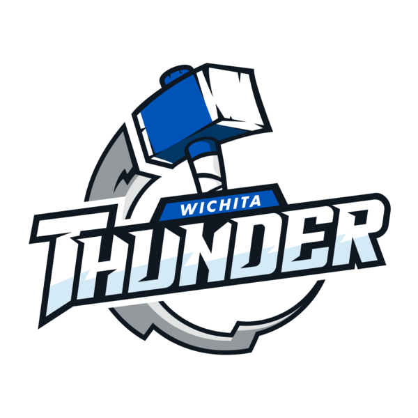 Wichita Thunder Logo PNG Vector