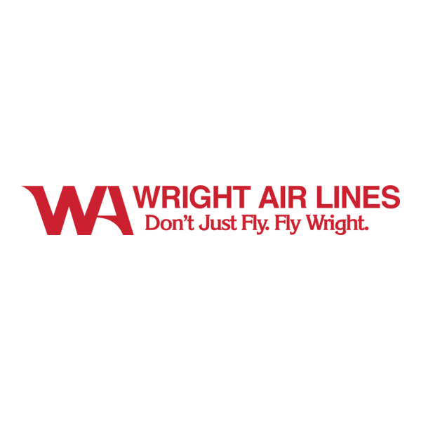 Wright Air Lines Logo PNG Vector