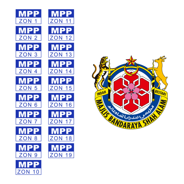Zon MPP MBSA Selangor Logo PNG Vector